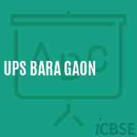 Ups Bara Gaon Middle School Logo