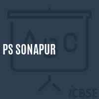 Ps Sonapur Primary School Logo