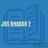Jhs Bhadar 2 Middle School Logo