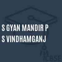 S Gyan Mandir P S Vindhamganj Primary School Logo