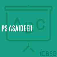 Ps Asaideeh Primary School Logo