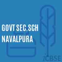 Govt Sec.Sch Navalpura Secondary School Logo