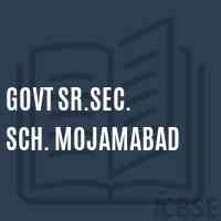 Govt Sr.Sec. Sch. Mojamabad High School Logo