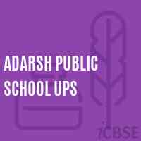Adarsh Public School Ups Logo