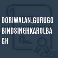 Doriwalan,GuruGobindSinghKarolBagh Senior Secondary School Logo