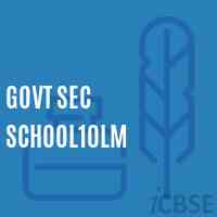 Govt Sec School10Lm Logo
