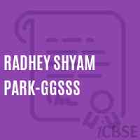 Radhey Shyam Park-GGSSS Senior Secondary School Logo