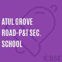 Atul Grove Road-P&T Sec. School Logo
