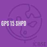 Gps 15 Shpd Primary School Logo