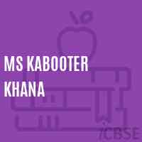 Ms Kabooter Khana Middle School Logo