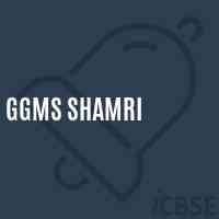 Ggms Shamri Middle School Logo