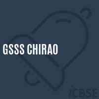 Gsss Chirao School Logo