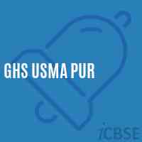 Ghs Usma Pur Secondary School Logo
