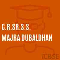 C.R.Sr.S.S. Majra Dubaldhan Senior Secondary School Logo