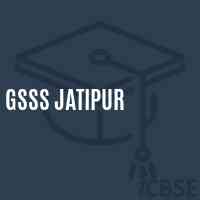 Gsss Jatipur High School Logo