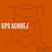 Gps Achhej Primary School Logo