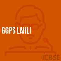 Ggps Lahli Primary School Logo