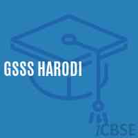 Gsss Harodi High School Logo