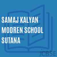 Samaj Kalyan Modren School Sutana Logo