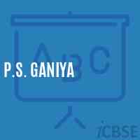 P.S. Ganiya Primary School Logo