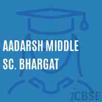 Aadarsh Middle Sc. Bhargat Senior Secondary School Logo