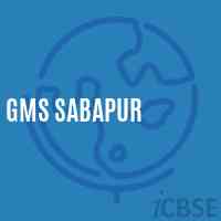 Gms Sabapur Middle School Logo