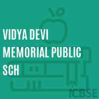 Vidya Devi Memorial Public Sch Primary School Logo