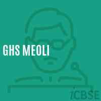 Ghs Meoli Secondary School Logo