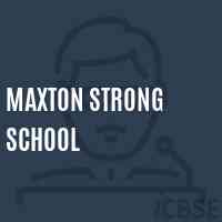 Maxton Strong School Logo