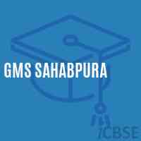 Gms Sahabpura Middle School Logo