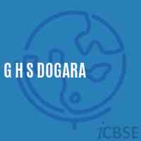 G H S Dogara Secondary School Logo