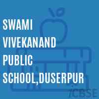 Swami Vivekanand Public School,Duserpur Logo