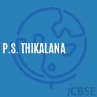 P.S. Thikalana Primary School Logo