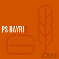 Ps Rayri Primary School Logo