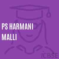 Ps Harmani Malli Primary School Logo