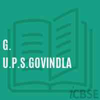 G. U.P.S.Govindla Middle School Logo