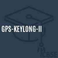 Gps-Keylong-Ii Primary School Logo