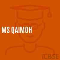 Ms Qaimoh Middle School Logo