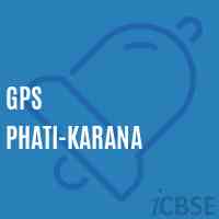 Gps Phati-Karana Primary School Logo