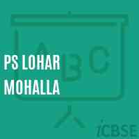 Ps Lohar Mohalla Primary School Logo
