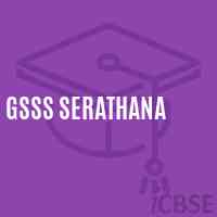 Gsss Serathana High School Logo