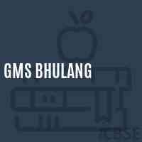 Gms Bhulang Middle School Logo
