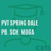 Pvt Spring Dale Pb. Sch. Moga Senior Secondary School Logo