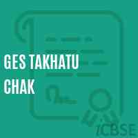 Ges Takhatu Chak Primary School Logo