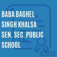Baba Baghel Singh Khalsa Sen. Sec. Public School Logo