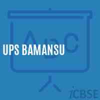 Ups Bamansu Middle School Logo