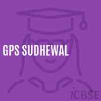 Gps Sudhewal Primary School Logo