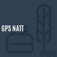 Gps Natt Primary School Logo