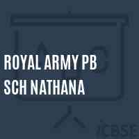 Royal Army Pb Sch Nathana Senior Secondary School Logo