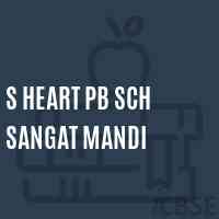 S Heart Pb Sch Sangat Mandi Secondary School Logo